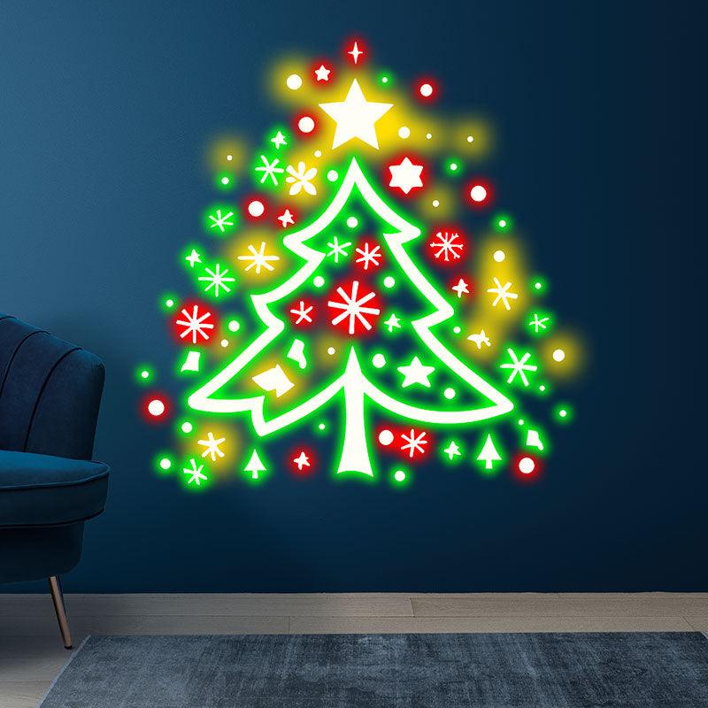 Colorful Fireworks Christmas Tree LED neon signs Lights - Gorgeous holiday decorations to light up your Christmas atmosphere!