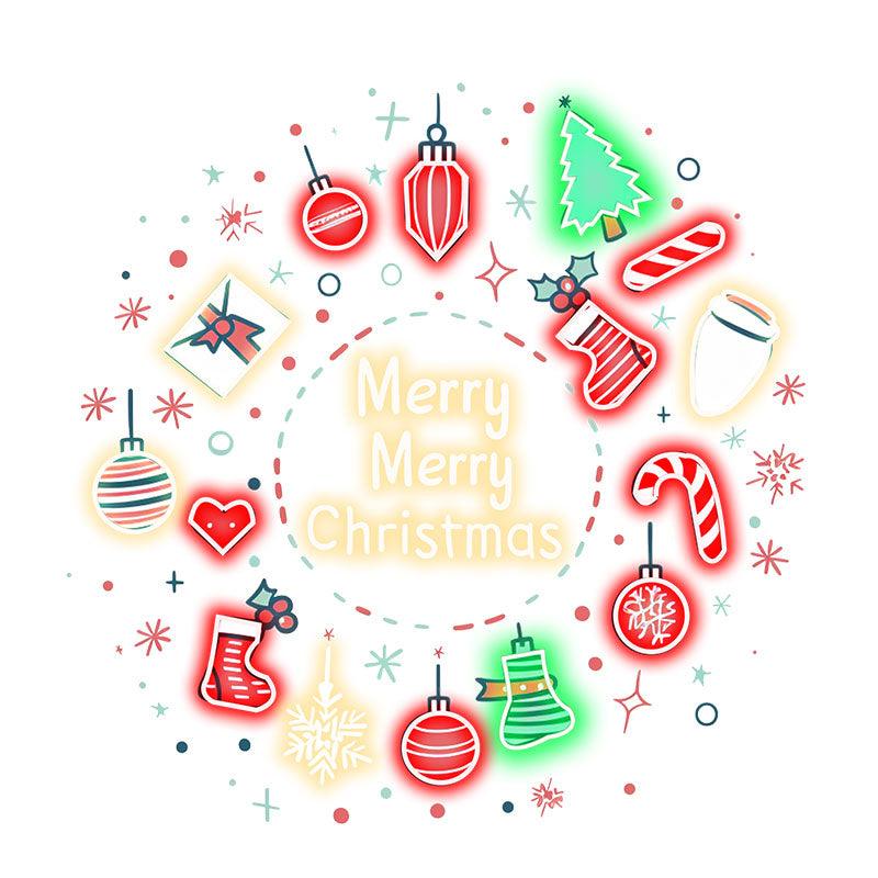 Candy & Decorations Christmas Decorations - Merry Holiday Spirit to Light Up Your Home neon signs