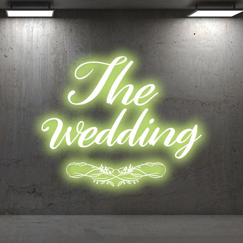 Personalized Custom Wedding Neon signs  | Exclusive Name & Color Choice | Beautiful Wedding Theme Decoration ”