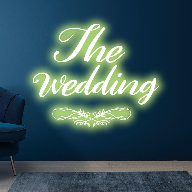 Personalized Custom Wedding Neon signs  | Exclusive Name & Color Choice | Beautiful Wedding Theme Decoration ”