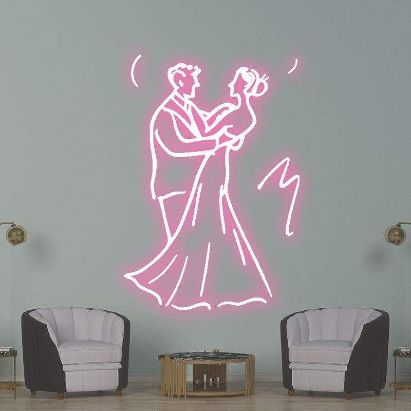 Romantic Wedding Dancing Neon signs| Bride and Groom Sweet Dancing Light Theme | Eternal Love Moments