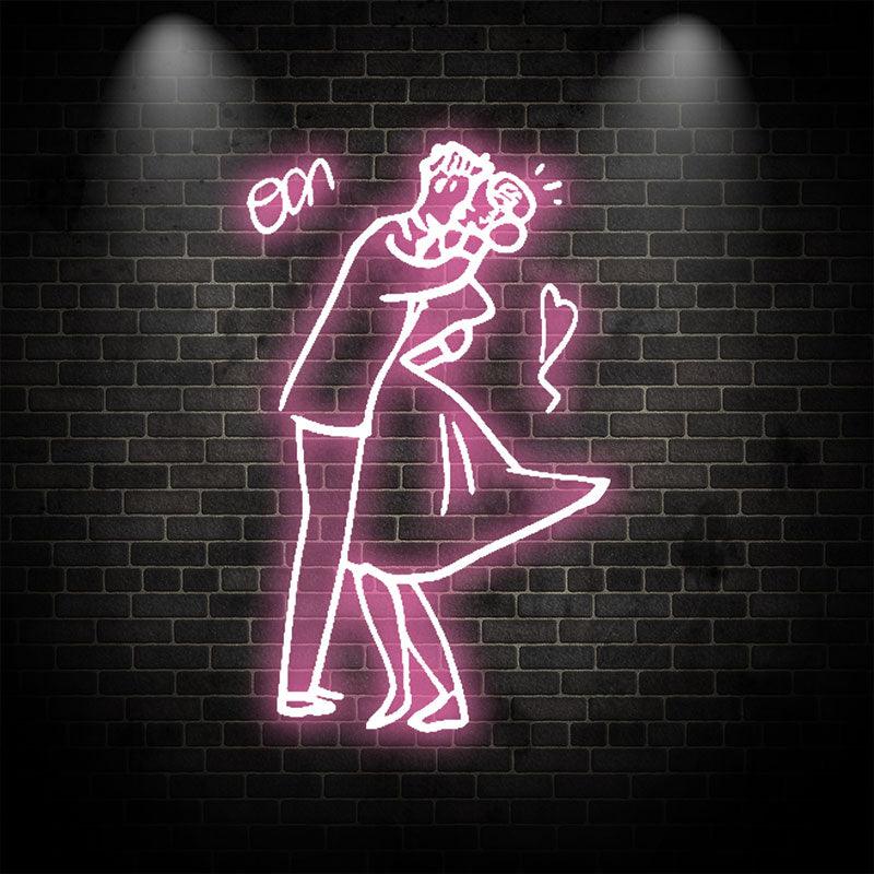 Romantic Wedding Dancing Neon signs| Bride and Groom Sweet Dancing Light Theme | Eternal Love Moments