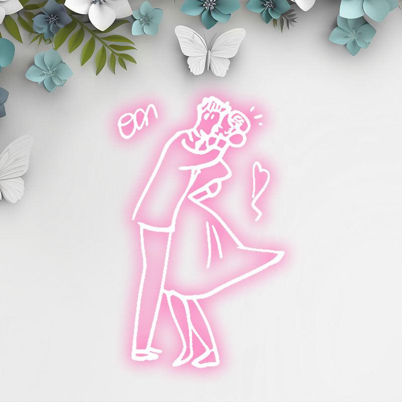 Romantic Wedding Dancing Neon signs| Bride and Groom Sweet Dancing Light Theme | Eternal Love Moments