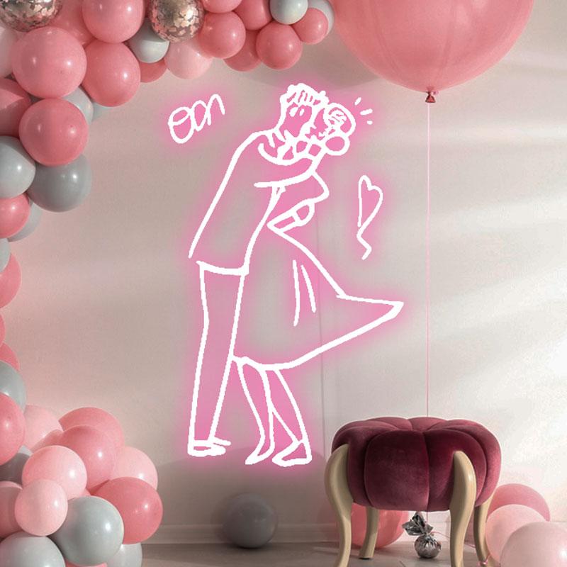 Romantic Wedding Dancing Neon signs| Bride and Groom Sweet Dancing Light Theme | Eternal Love Moments