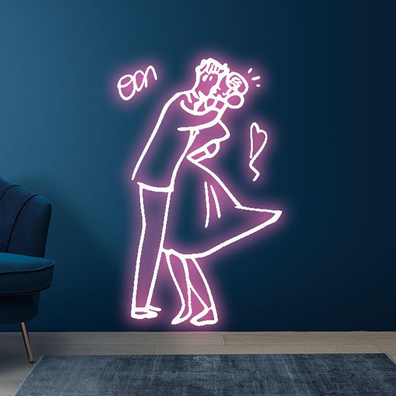 Romantic Wedding Dancing Neon signs| Bride and Groom Sweet Dancing Light Theme | Eternal Love Moments