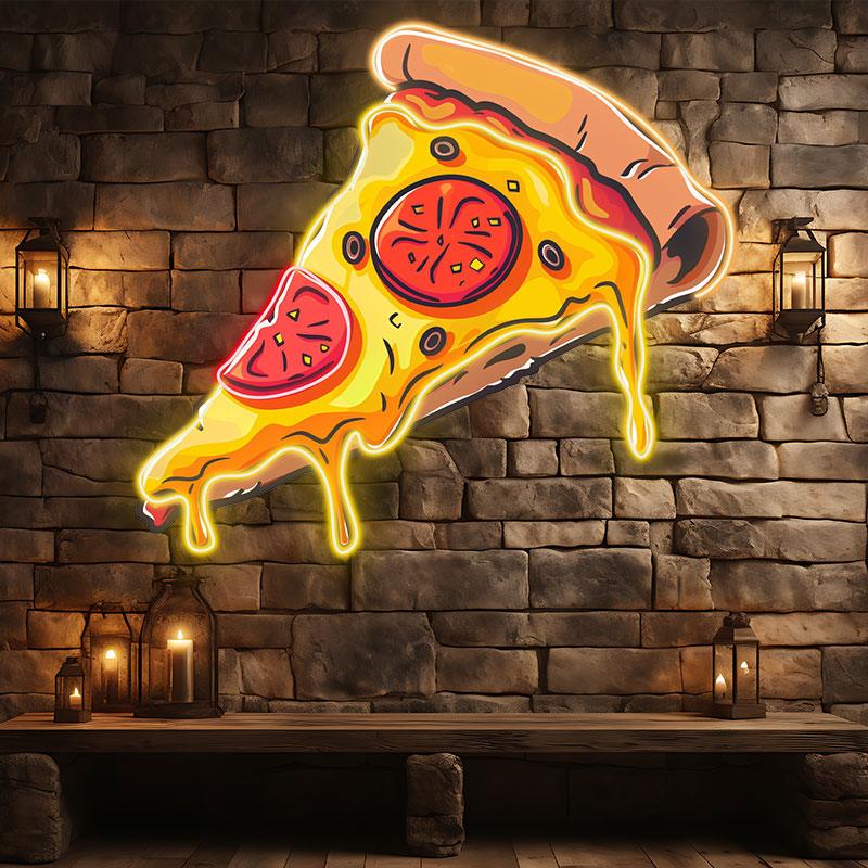 Tomato Cream Pizza Neon signs Lights - LED Lights, Creative Home Decor, Fun Party Vibes, Perfect Gifts