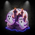 Haunted Ghost Castle Decoration | Spooky LED Light neon signsfor an Enchanting Halloween Experience