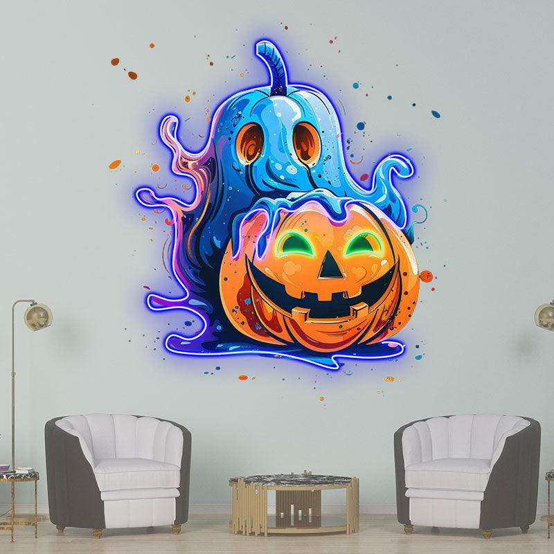 Pumpkin Good Friends LED Neon signs Lights | Holiday Decoration Lights | Creative Halloween Home Lighting