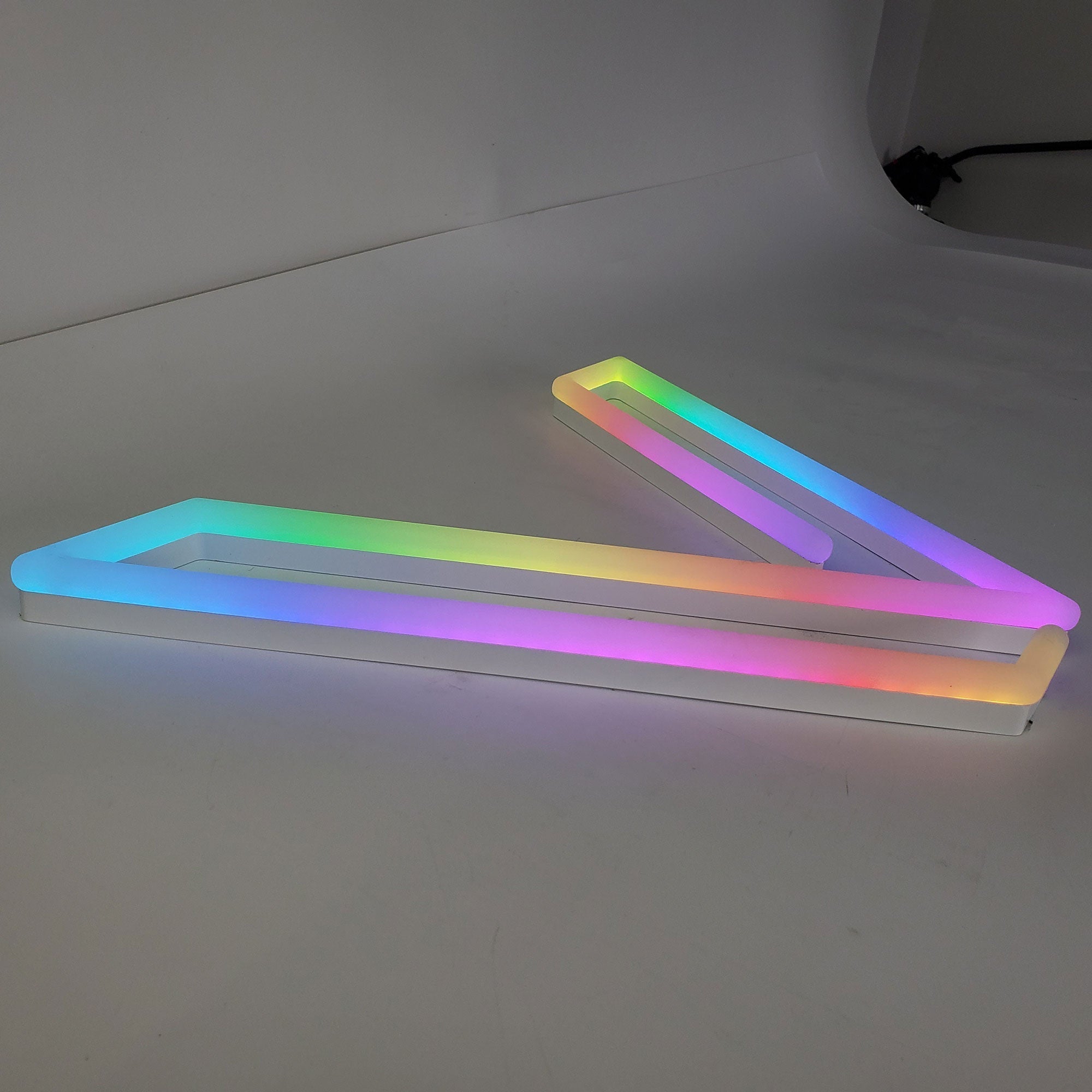 Business faux acrylic neon sign letters waterproof RGB LED letters sign decor for shop bar store