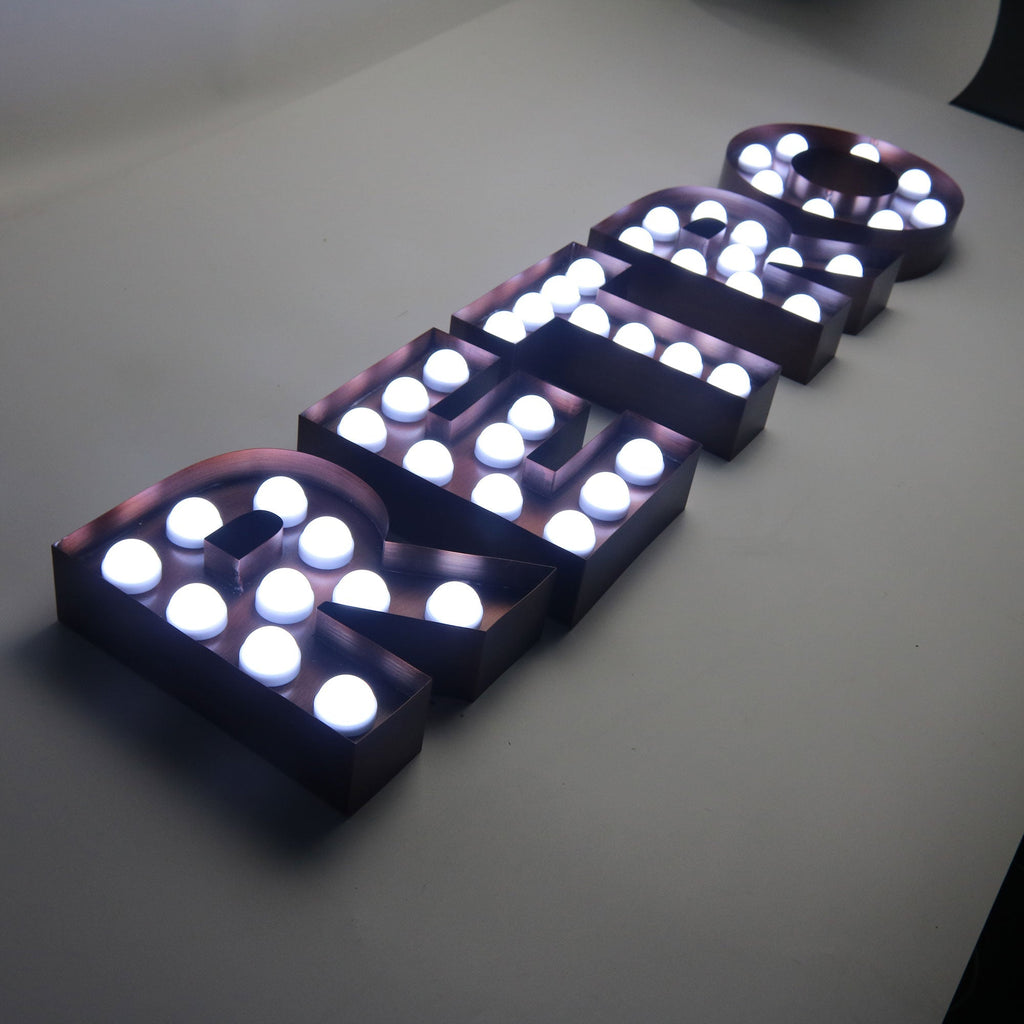 Custom Size 3ft 4ft 5ft 6ft Marquee Letters Wedding Marry Me LED Bulbs Illuminated Letters