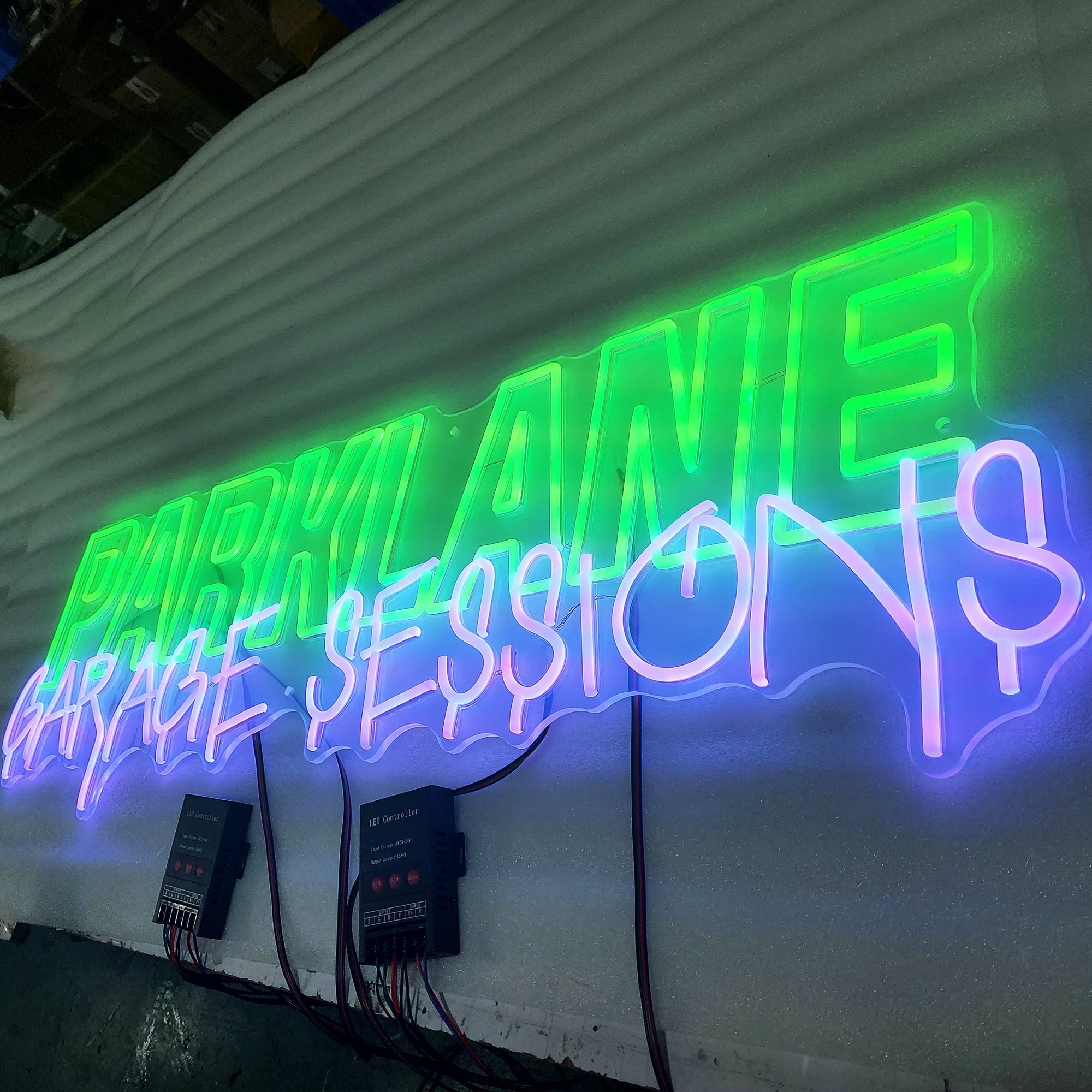 Acrylic LED Neon Sign Wall Mounted Restaurants Bars Shops RGB Neon Signs Christmas Gift Lighted Wedding Decorations