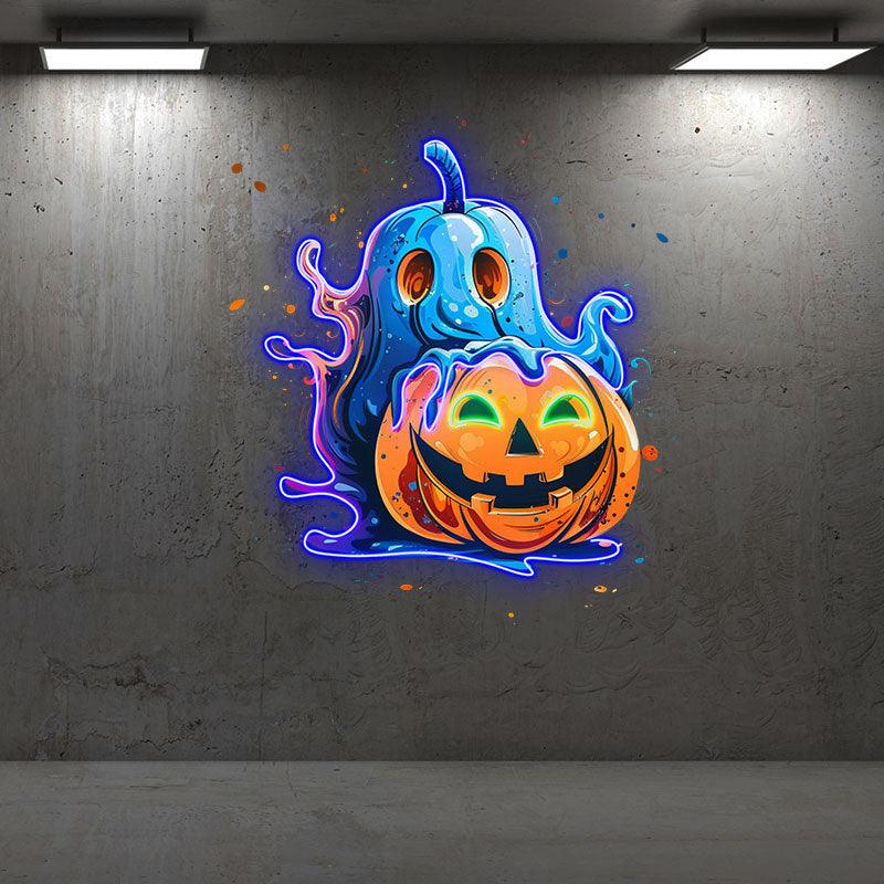 Pumpkin Good Friends LED Neon signs Lights | Holiday Decoration Lights | Creative Halloween Home Lighting