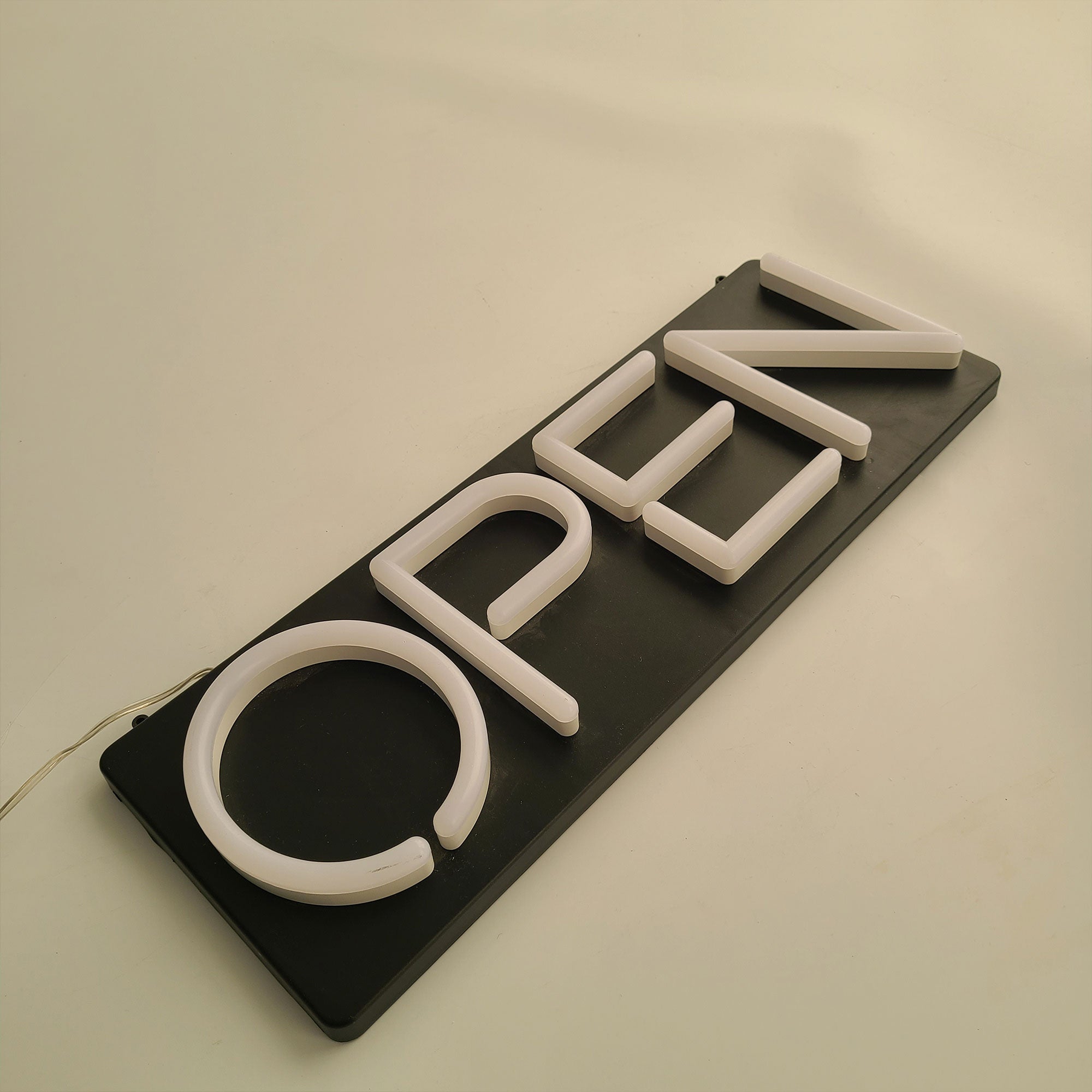 Custom Signboard Acrylic Neon Light Led Open Sign Wall Store  Salon Shop Bar Cafe Shop Decor