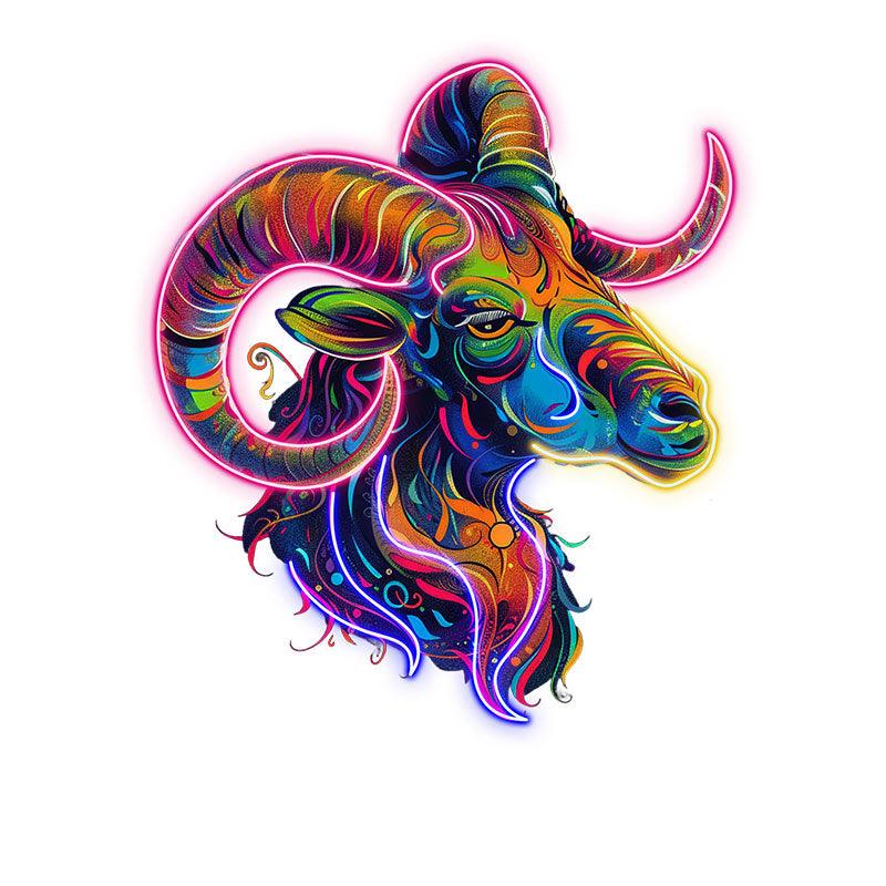 “Aries Neon signs Light - LED Zodiac Sign Decor for Home, Astrology Gift for Aries Lovers, Unique Aries Wall Art”