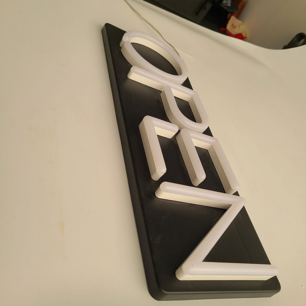 Custom Signboard Acrylic Neon Light Led Open Sign Wall Store  Salon Shop Bar Cafe Shop Decor