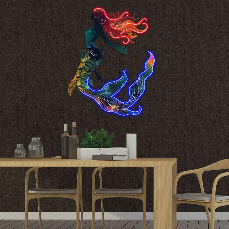 Aquarius Neon signs Light - Unique LED Zodiac Sign Decor for Home, Perfect Gift for Aquarius Lovers, Innovative and Free-Spirited Wall Art