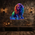 Leo Neon signs Light - Bold LED Zodiac Sign Decor for Home, Perfect Gift for Leo Enthusiasts, Fierce Wall Art
