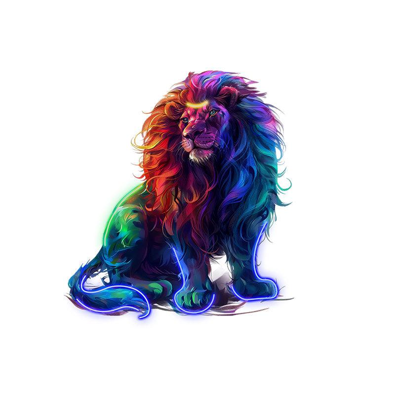 Leo Neon signs Light - Bold LED Zodiac Sign Decor for Home, Perfect Gift for Leo Enthusiasts, Fierce Wall Art