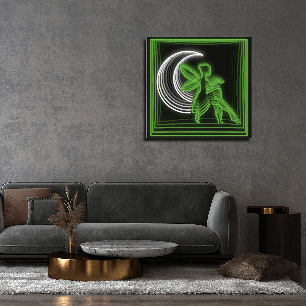 Weed Fairy Infinity Neon Sign