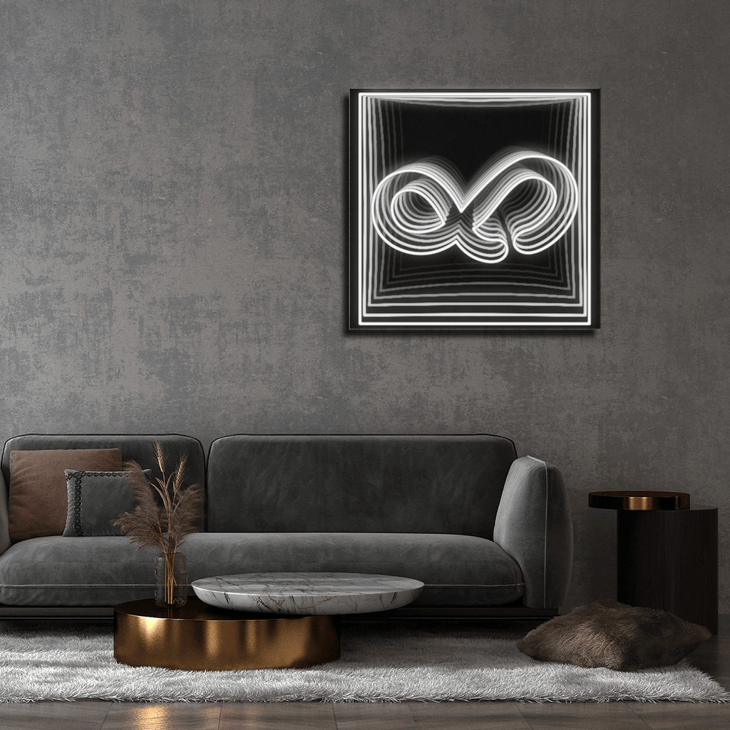 Broken Infinity Neon Sign