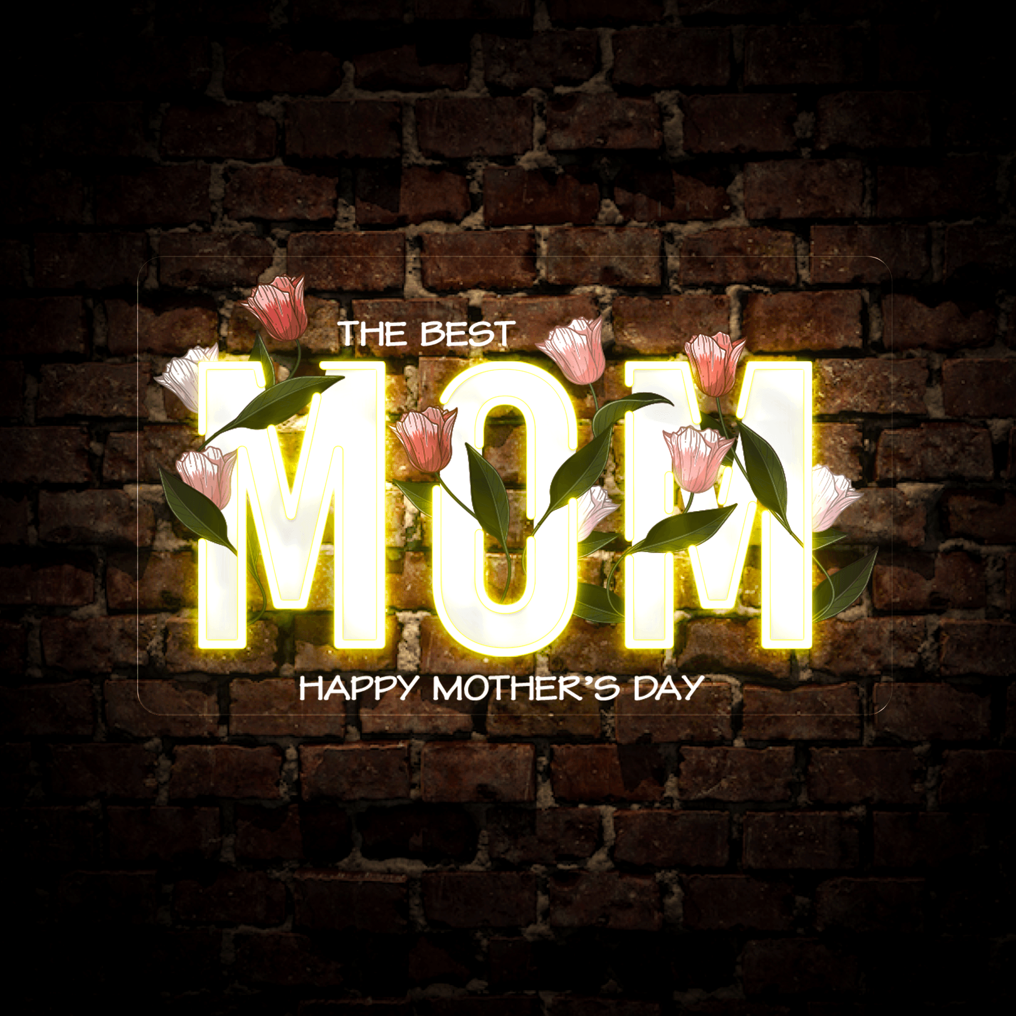 Mother's Day Artwork Neon Sign