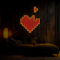 Tetris Heart Artwork Neon Sign