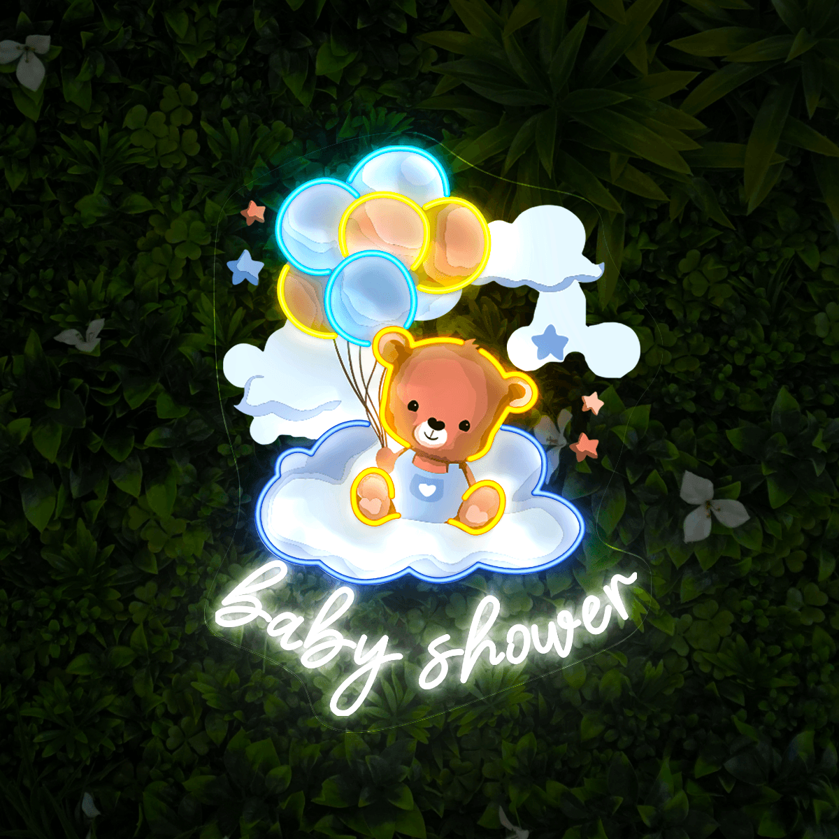 Baby Shower Artwork Neon Sign