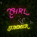 Feral Girl Summer Artwork Neon Sign