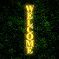 Welcome Label Neon Sign