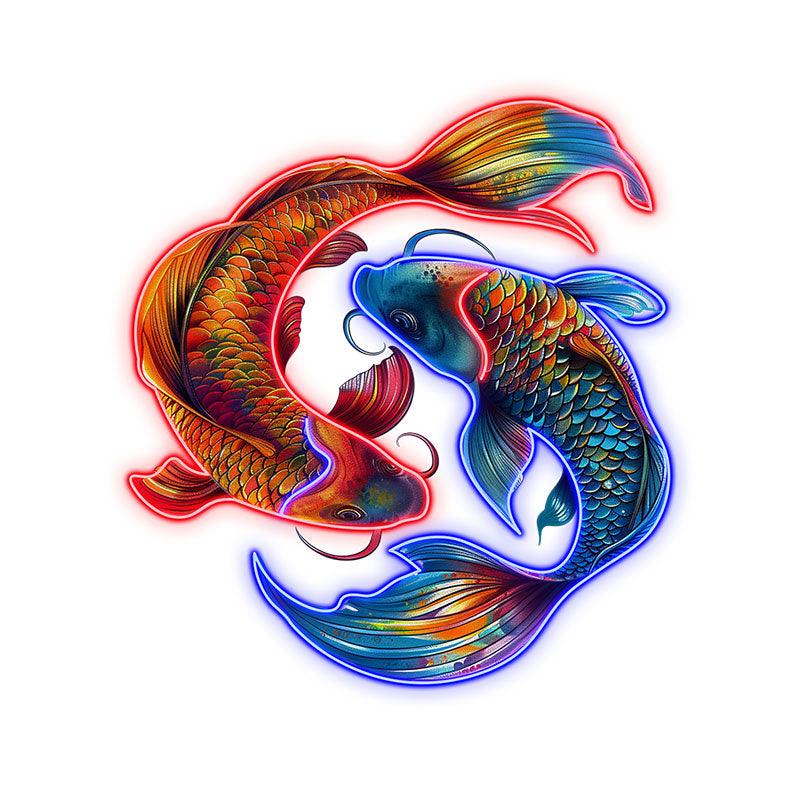 Pisces Neon signs Light - Enchanting LED Zodiac Sign Decor for Home, Perfect Gift for Pisces Lovers, Dreamy Wall Art