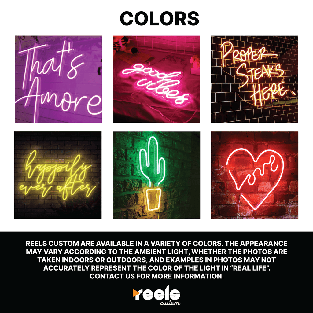 Balloon Heart Artwork Neon Sign
