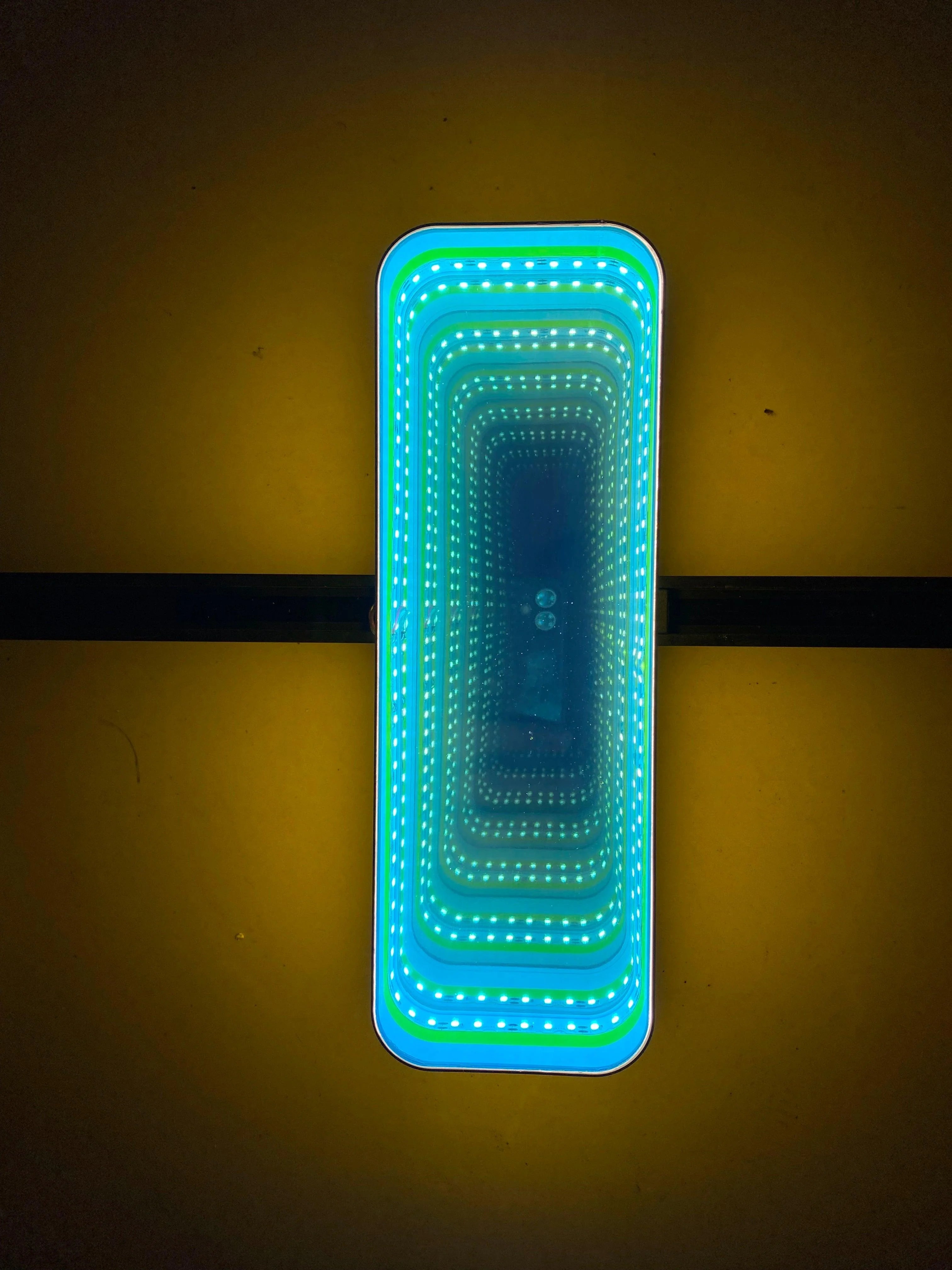 Stocked Infinity Mirror 3D Letter, Lowercase Letters Led Neon Sign, Perfect for Restaurant, Market, Bar, Hotel Decor