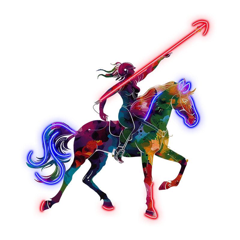 Sagittarius Neon signs Light - Adventurous LED Zodiac Sign Decor for Home, Perfect Gift for Sagittarius Enthusiasts, Free-Spirited Wall Art