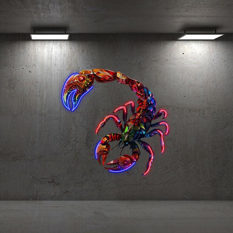 Scorpio Neon signs Light - Mysterious LED Zodiac Sign Decor for Home, Perfect Gift for Scorpio Enthusiasts, Intense and Passionate Wall Art