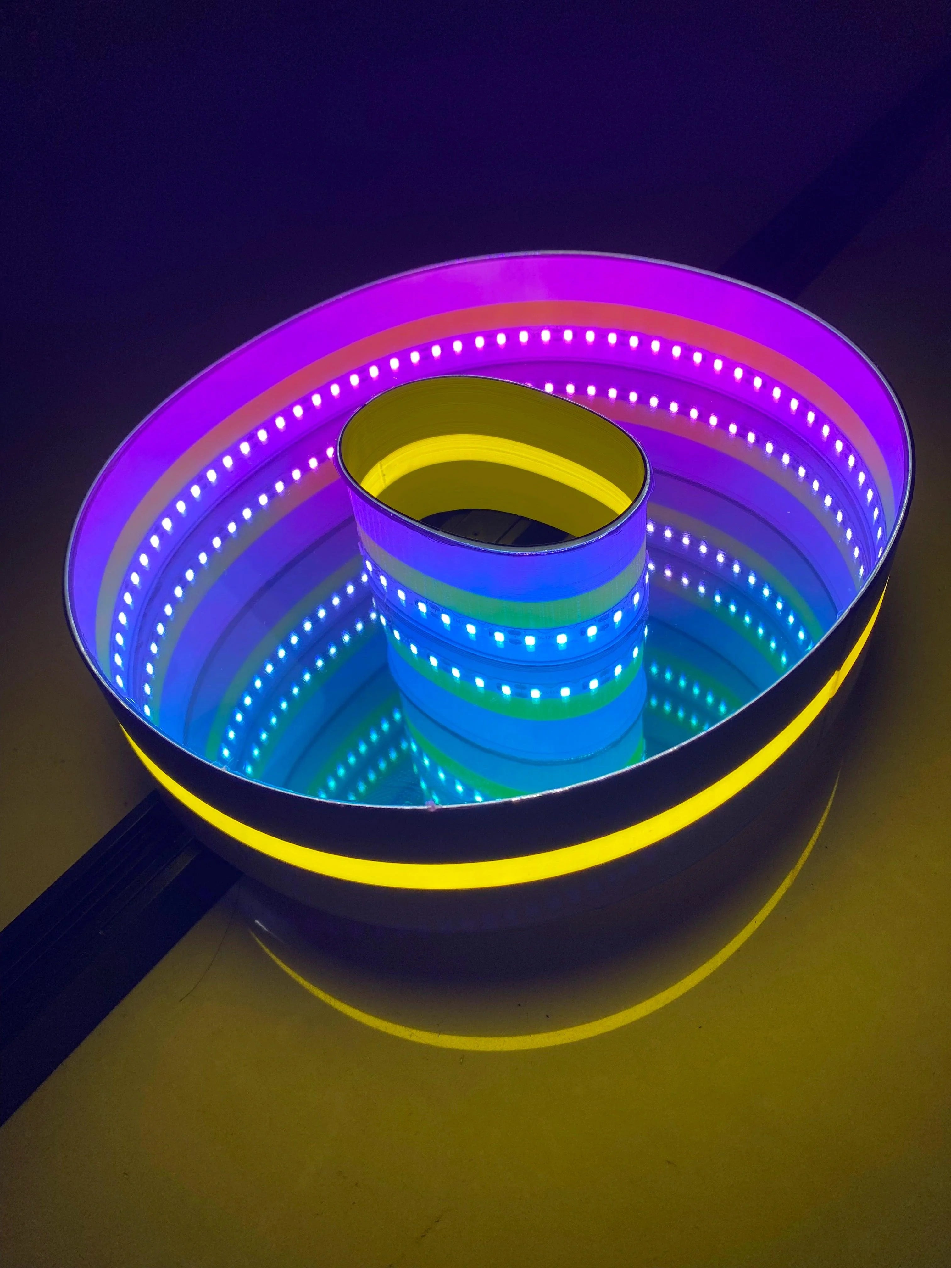 Stocked Infinity Mirror 3D Letter, Lowercase Letters Led Neon Sign, Perfect for Restaurant, Market, Bar, Hotel Decor