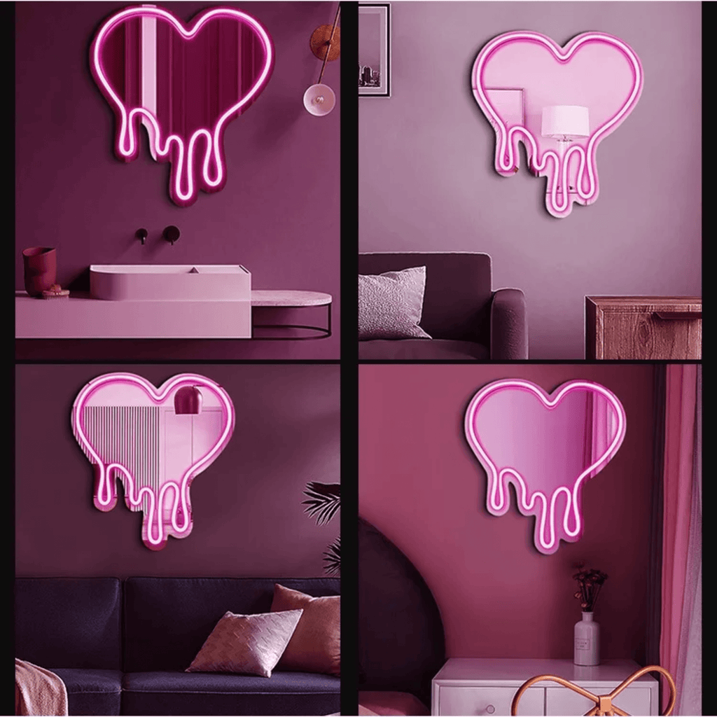 Melting Heart Neon Sign