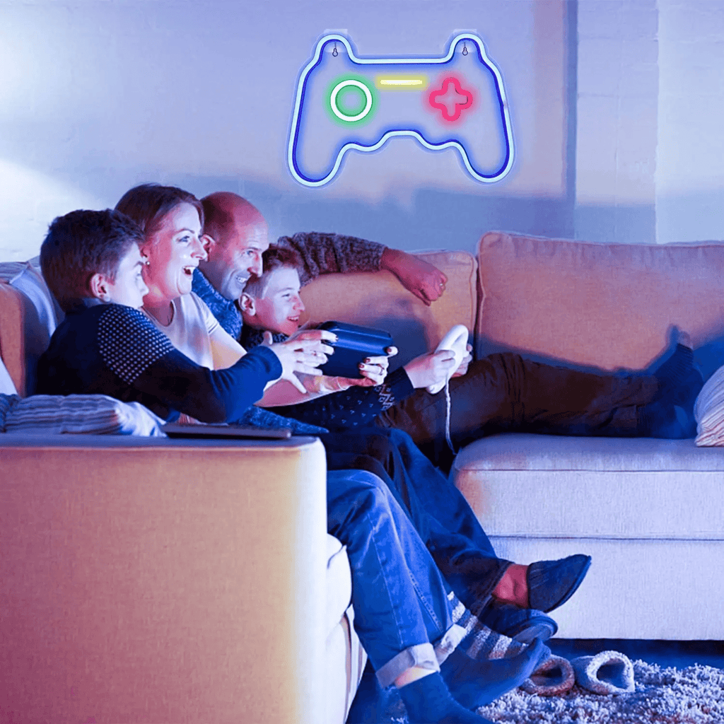 Game Controller Neon Sign