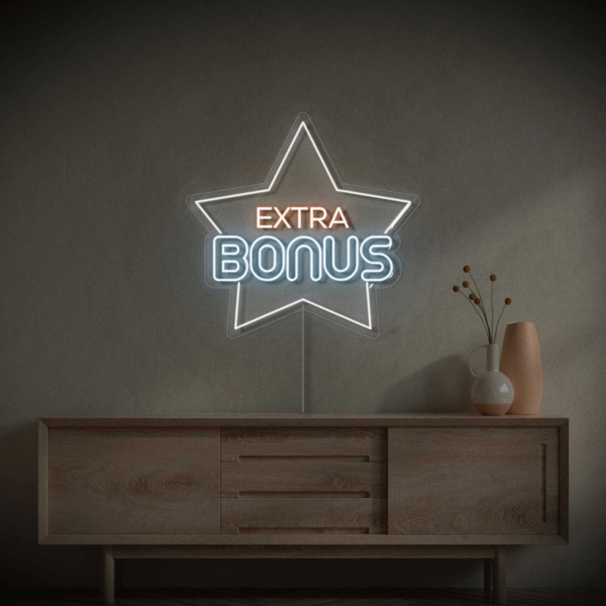 Extra Bonus Neon Sign