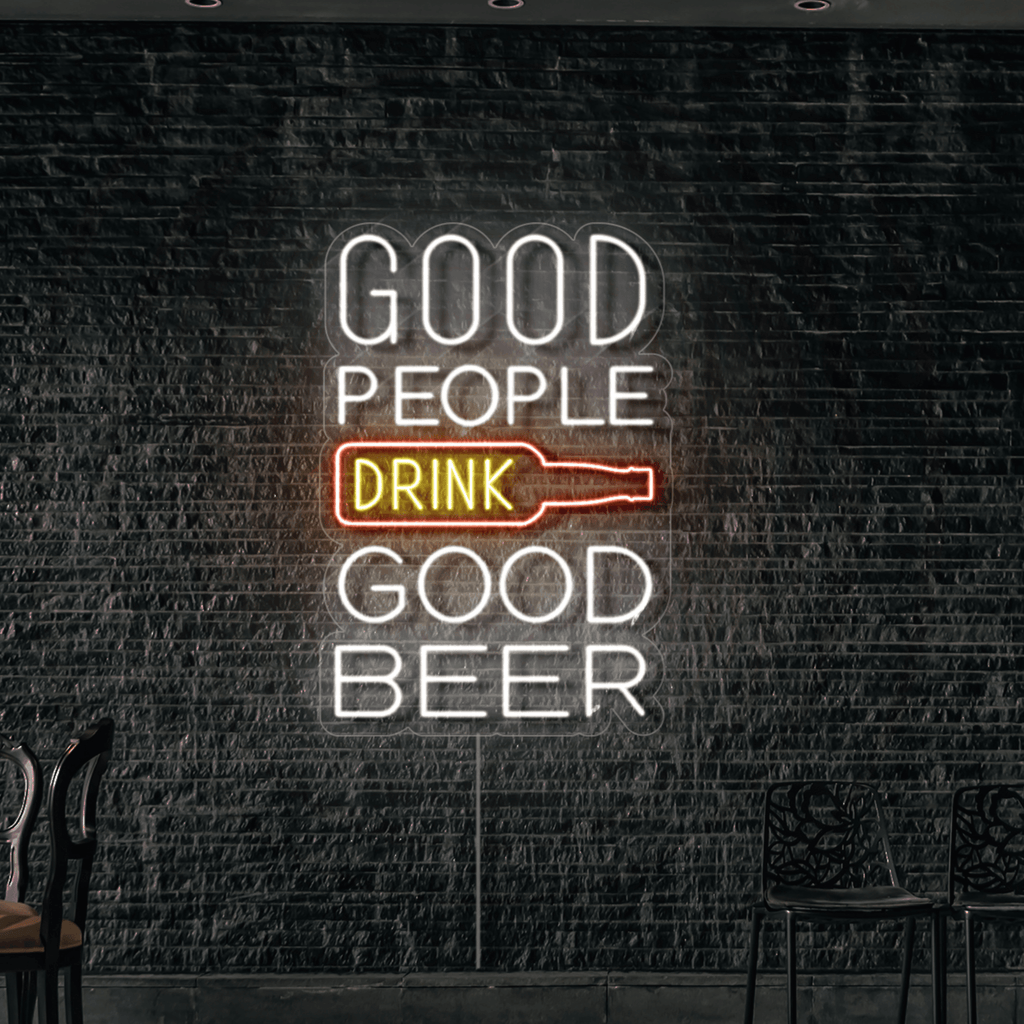 Drinks Neon Sign