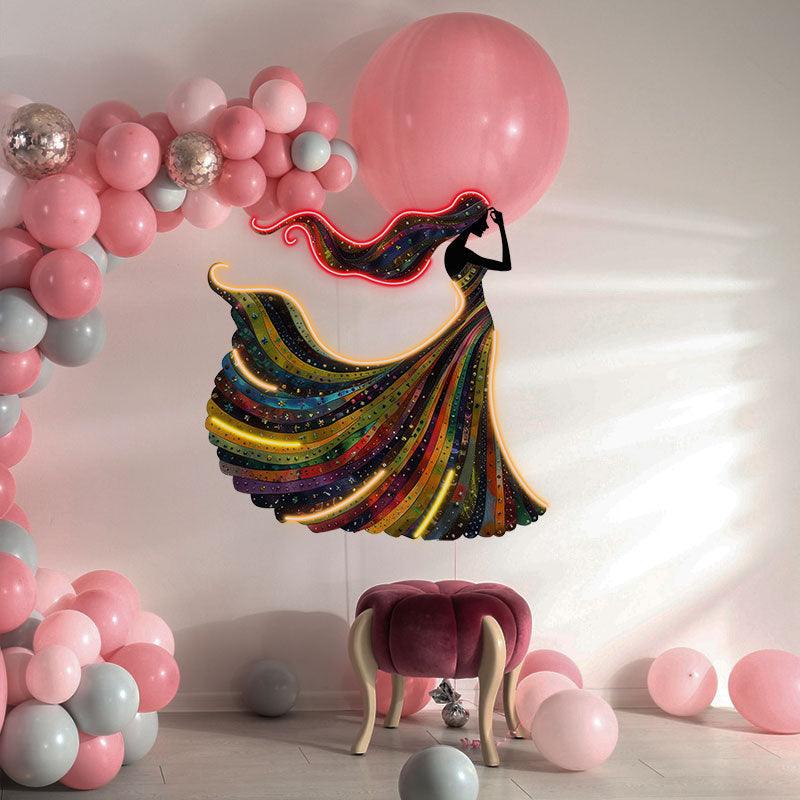 Virgo Neon signs Light - Chic LED Zodiac Sign Decor for Home, Perfect Gift for Virgo Enthusiasts, Organized and Stylish Wall Art