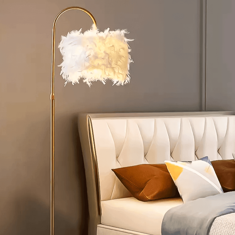 Feather Floor Lamp