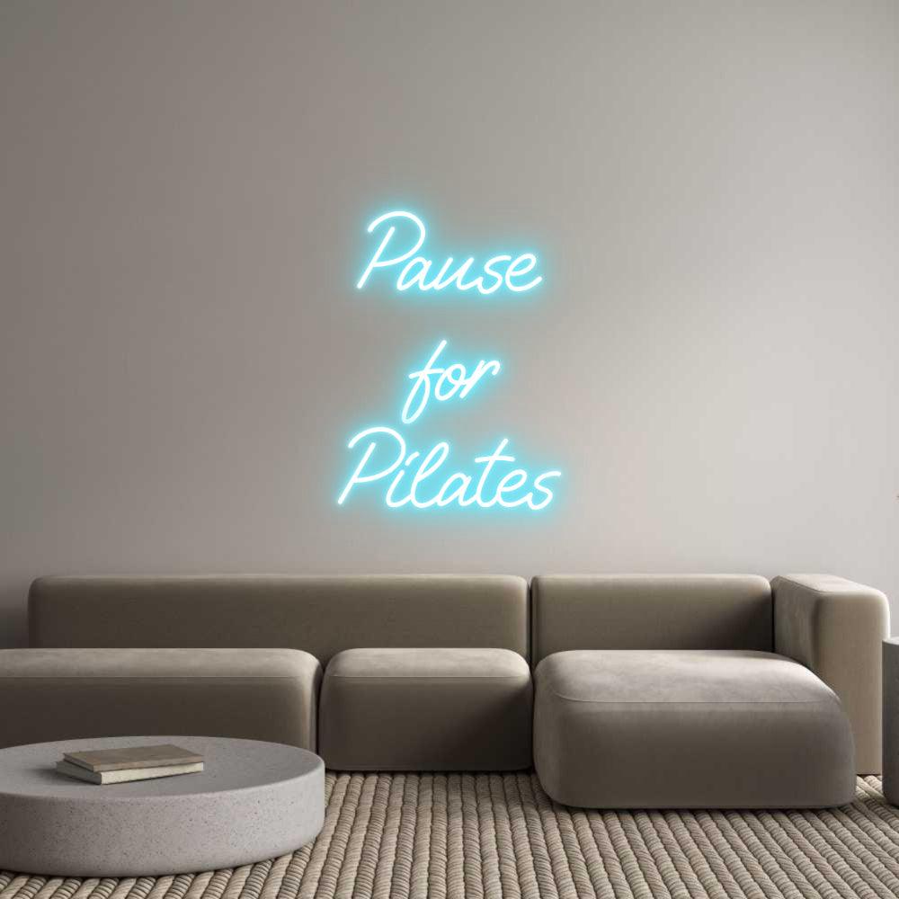 Custom Neon: Pause
for
P...