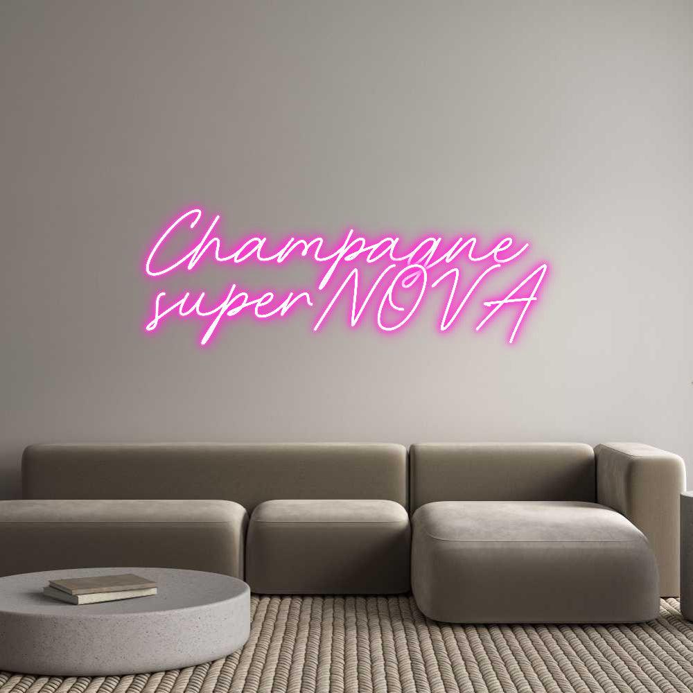 Custom Neon: Champagne
su...