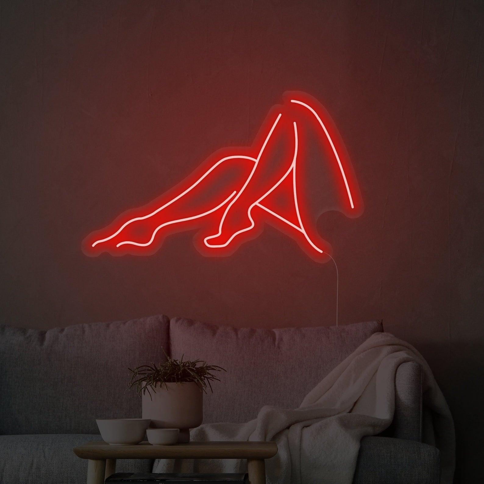 'Legs for Days' LED Neon Sign